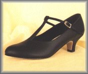 T-Strap Closed Toe Pump - More Details